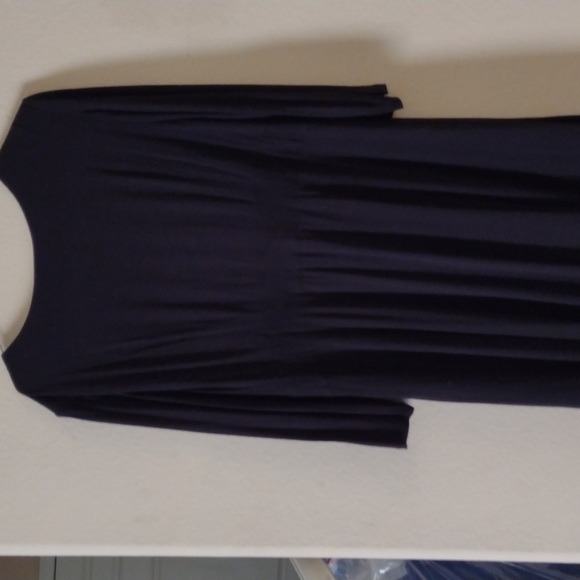 Monroe and main plus size dress black with Y front colorful pattern size XL NWOT - Picture 4 of 4